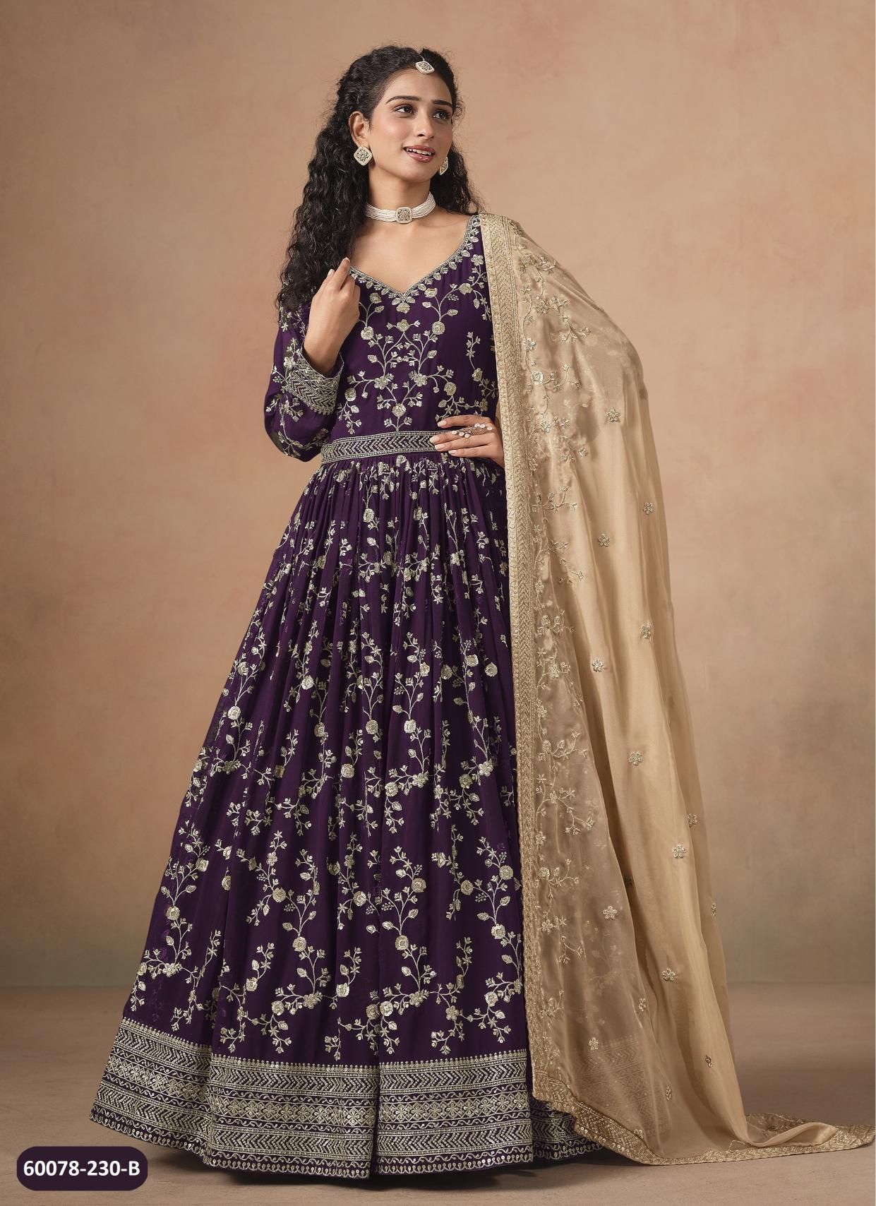 AANAYA 230 - Catalog # 60078 (Set of 4 Semi-Stitched / Un-Stitched Suits) by Brand DESI MUSE AANAYA 230 - Catalog # 60078 (Set of 4 Semi-Stitched / Un-Stitched Suits) by Brand DESI MUSE