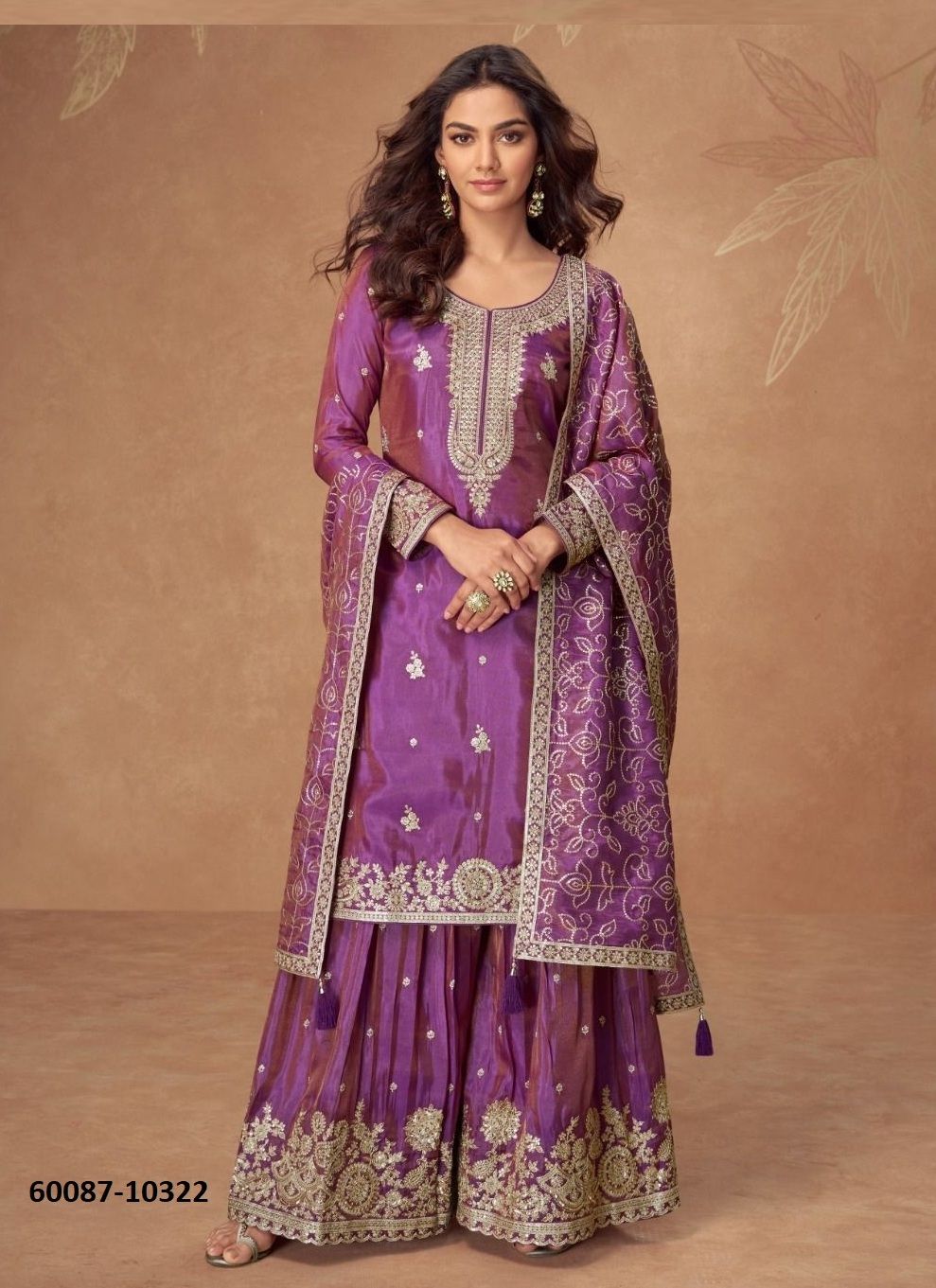 RADHA - Catalog # 60087 (Set of 4 Readymade Salwar Suits) by Brand AASHIRWAD RADHA - Catalog # 60087 (Set of 4 Readymade Salwar Suits) by Brand AASHIRWAD