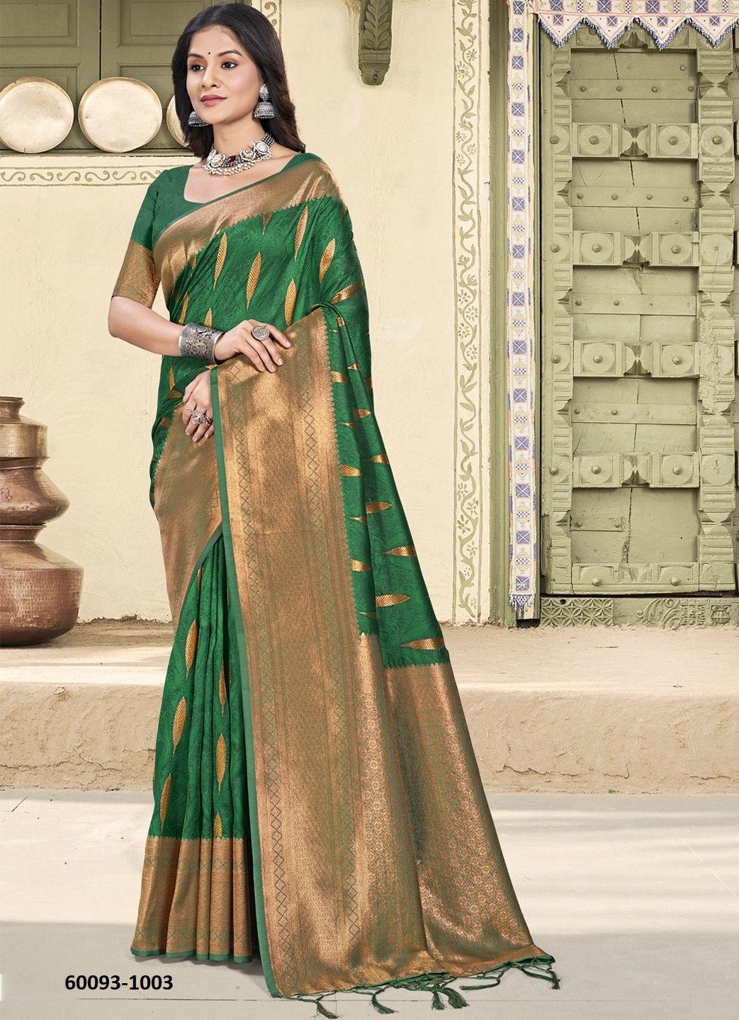 PINKVILLA - Catalog # 60093 (Set of 4 Sarees) by Brand DESI MUSE