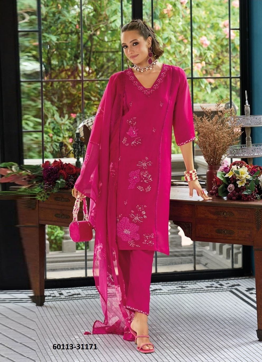 SAIYAARA - Catalog # 60113 (Set of 4 Readymade Salwar Suits) by Brand LADY LEELA SAIYAARA - Catalog # 60113 (Set of 4 Readymade Salwar Suits) by Brand LADY LEELA