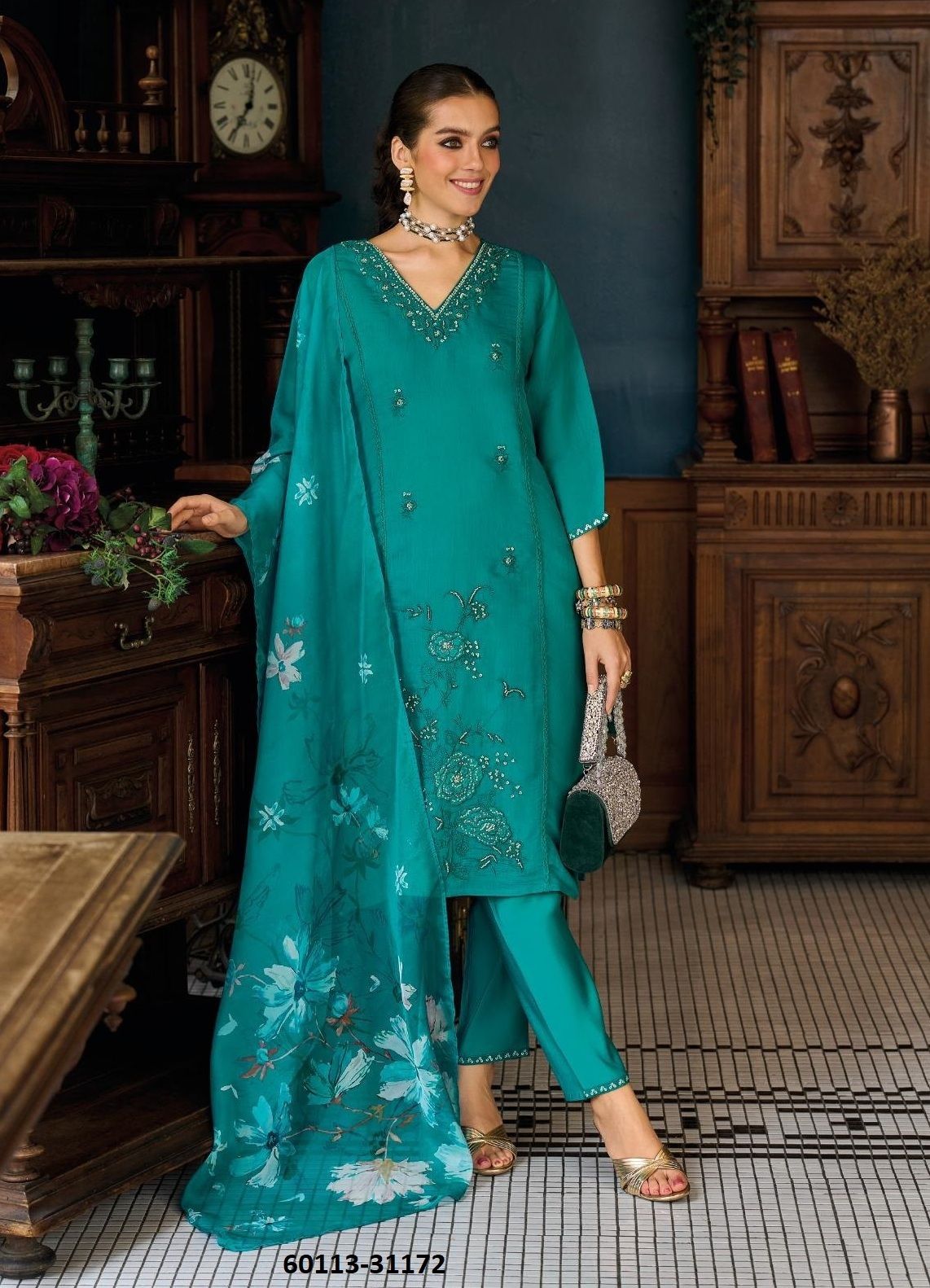 SAIYAARA - Catalog # 60113 (Set of 4 Readymade Salwar Suits) by Brand LADY LEELA SAIYAARA - Catalog # 60113 (Set of 4 Readymade Salwar Suits) by Brand LADY LEELA