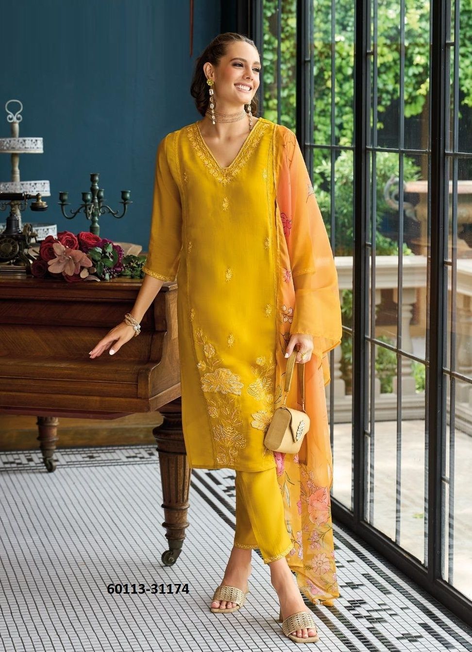 SAIYAARA - Catalog # 60113 (Set of 4 Readymade Salwar Suits) by Brand LADY LEELA SAIYAARA - Catalog # 60113 (Set of 4 Readymade Salwar Suits) by Brand LADY LEELA