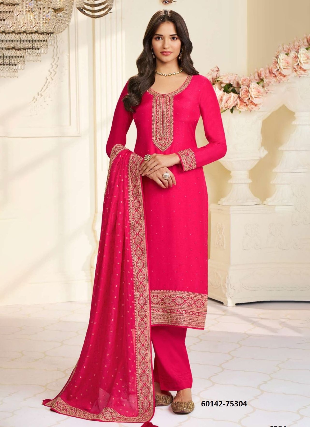 SAIYAARA - Catalog # 60142 (Set of 4 Semi-Stitched / Un-Stitched Suits) by Brand VINAY FASHION LLP SAIYAARA - Catalog # 60142 (Set of 4 Semi-Stitched / Un-Stitched Suits) by Brand VINAY FASHION LLP
