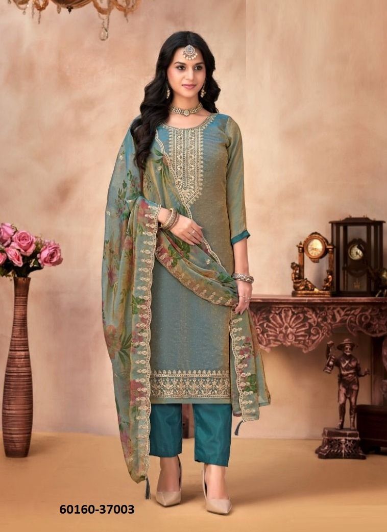 NAVRANG - Catalog # 60160 (Set of 10 Readymade Salwar Suits) by Brand JAGRAASA NAVRANG - Catalog # 60160 (Set of 10 Readymade Salwar Suits) by Brand JAGRAASA