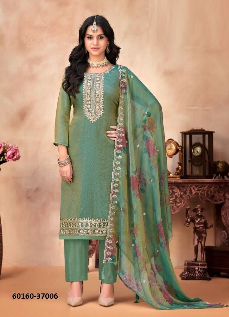 NAVRANG - Catalog # 60160 (Set of 10 Readymade Salwar Suits) by Brand JAGRAASA NAVRANG - Catalog # 60160 (Set of 10 Readymade Salwar Suits) by Brand JAGRAASA
