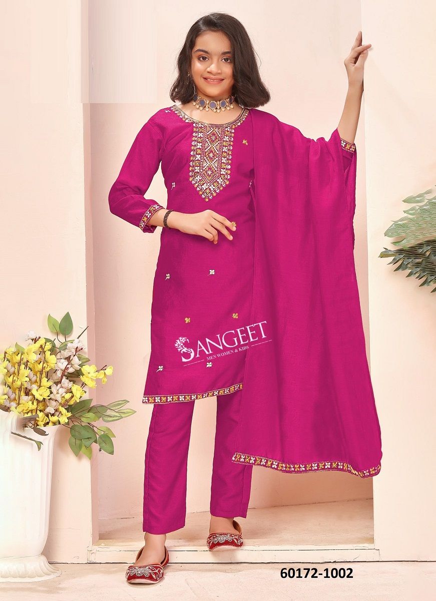 HARSHINI 2 - Catalog # 60172 (Set of 6 Readymade Salwar Suits) by Brand SANGEET HARSHINI 2 - Catalog # 60172 (Set of 6 Readymade Salwar Suits) by Brand SANGEET