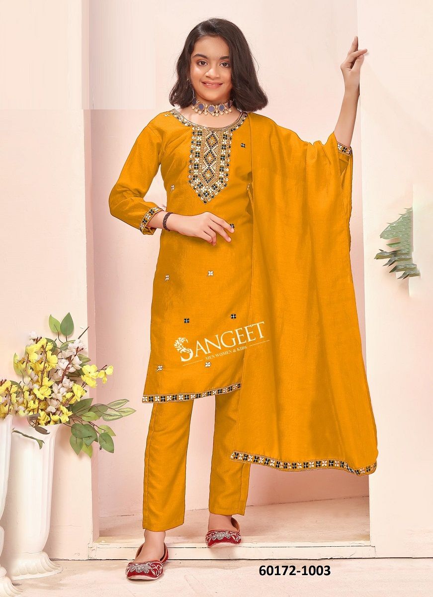 HARSHINI 2 - Catalog # 60172 (Set of 6 Readymade Salwar Suits) by Brand SANGEET HARSHINI 2 - Catalog # 60172 (Set of 6 Readymade Salwar Suits) by Brand SANGEET