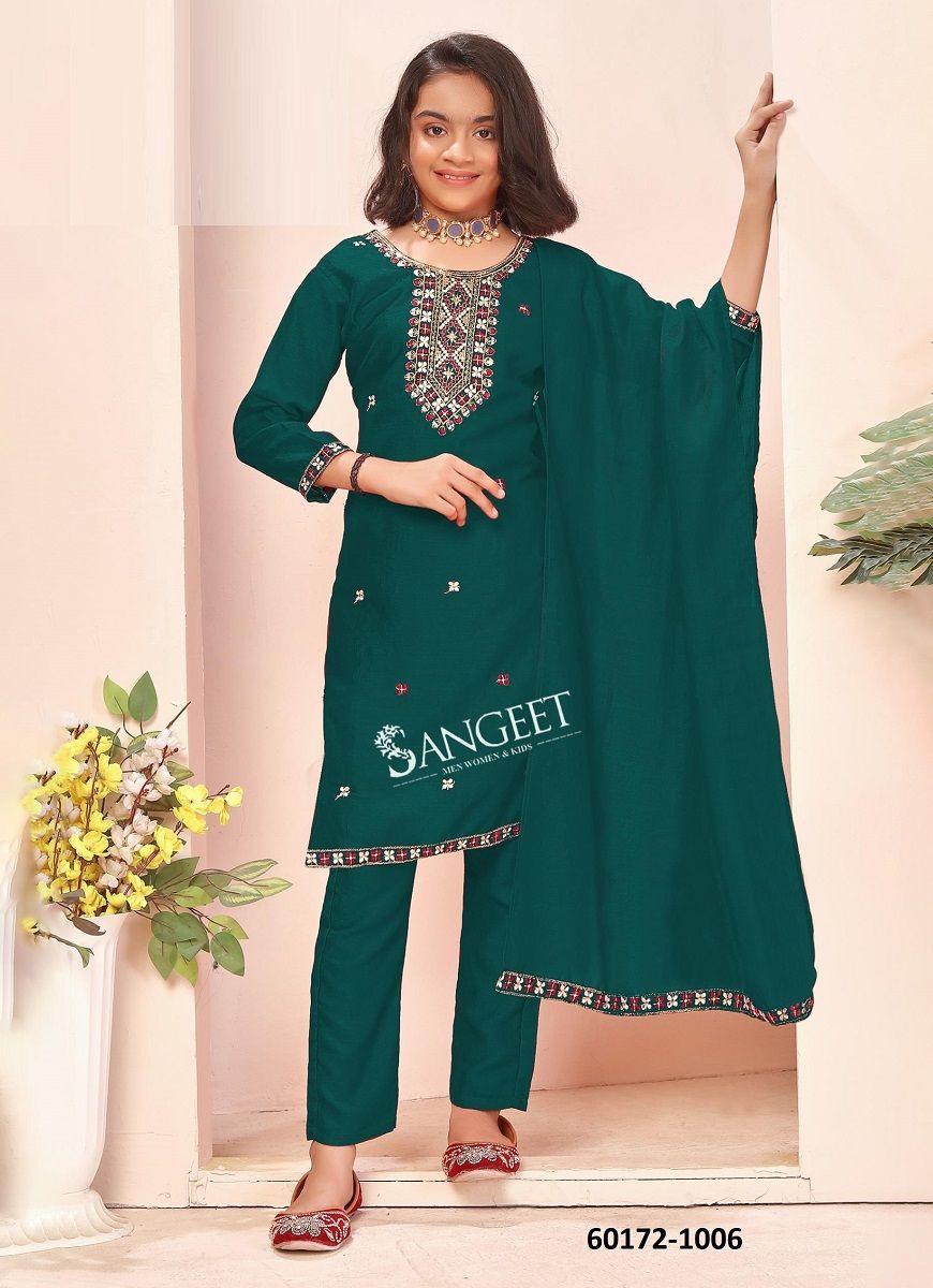 HARSHINI 2 - Catalog # 60172 (Set of 6 Readymade Salwar Suits) by Brand SANGEET HARSHINI 2 - Catalog # 60172 (Set of 6 Readymade Salwar Suits) by Brand SANGEET