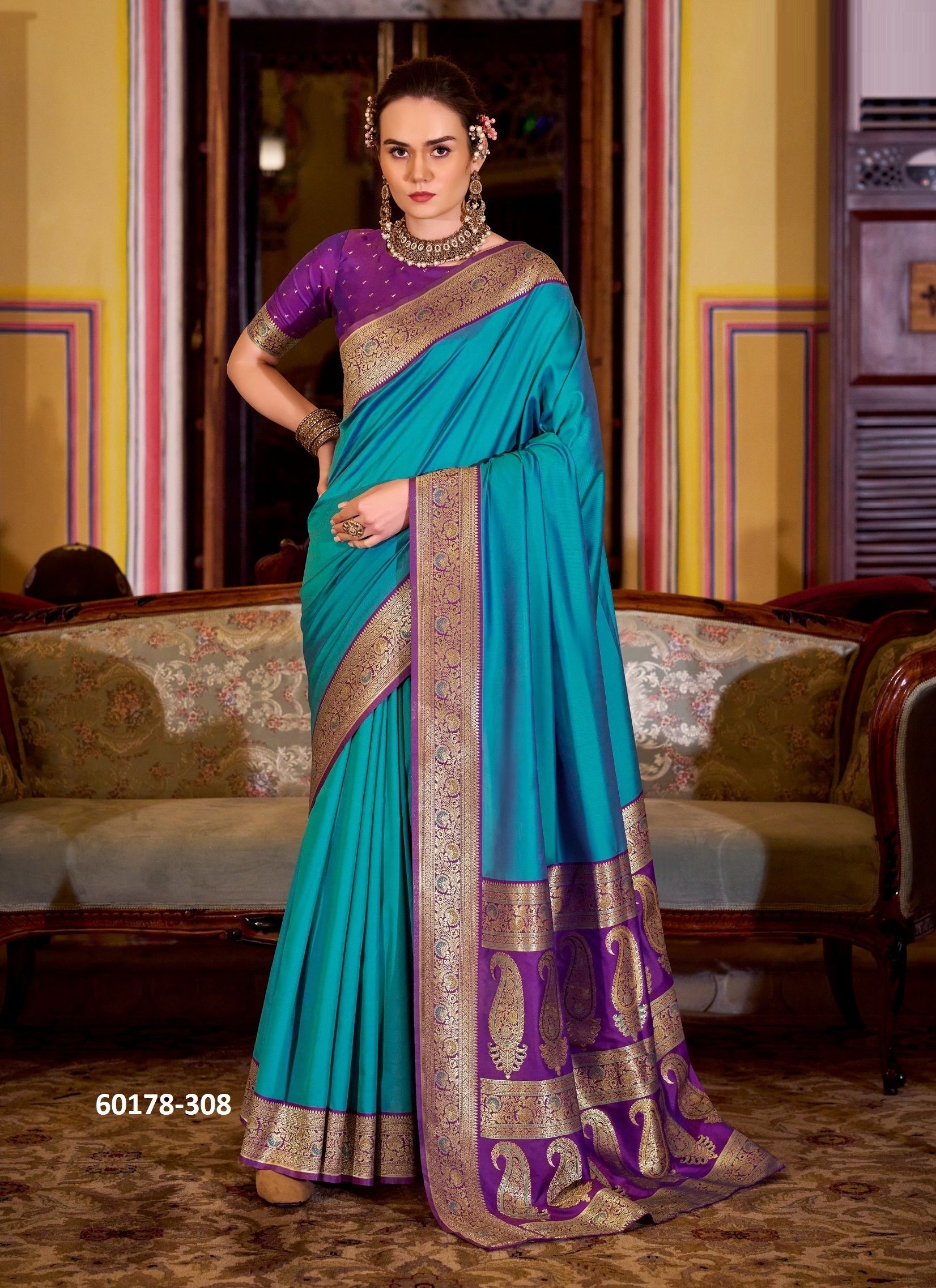LEGENDER - Catalog # 60178 (Set of 8 Sarees) by Brand MEHERIYA LEGENDER - Catalog # 60178 (Set of 8 Sarees) by Brand MEHERIYA