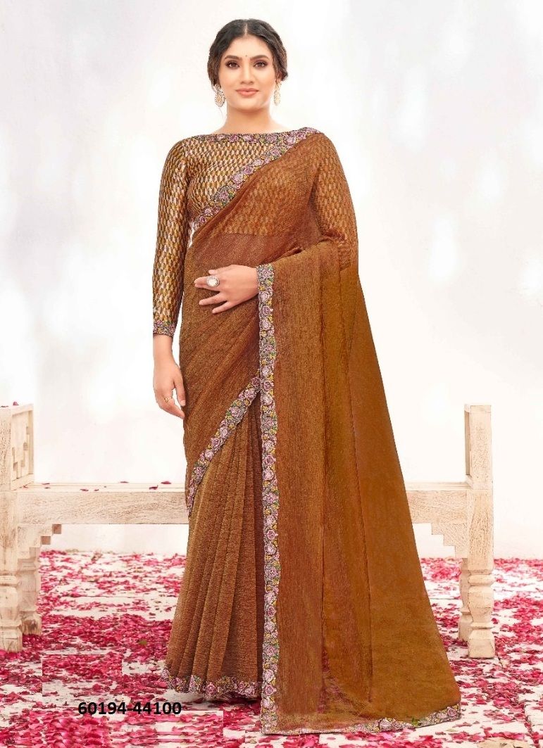 VARYA - Catalog # 60194 (Set of 10 Sarees) by Brand MAHOTSAV VARYA - Catalog # 60194 (Set of 10 Sarees) by Brand MAHOTSAV