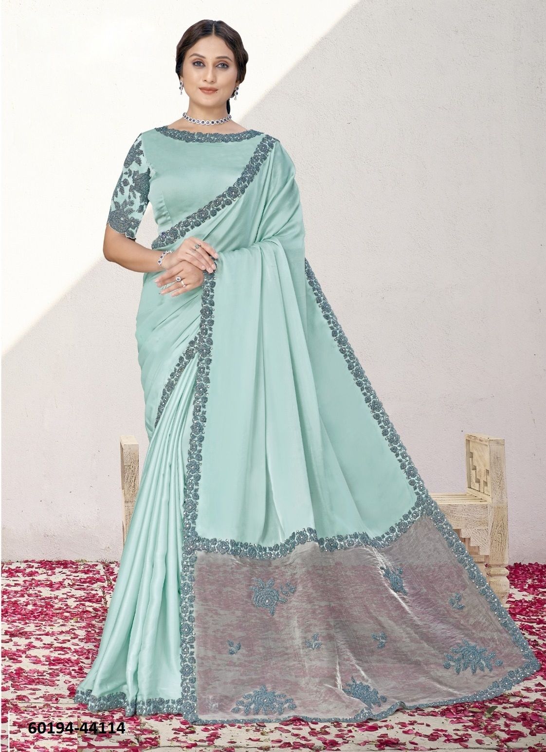 VARYA - Catalog # 60194 (Set of 10 Sarees) by Brand MAHOTSAV VARYA - Catalog # 60194 (Set of 10 Sarees) by Brand MAHOTSAV