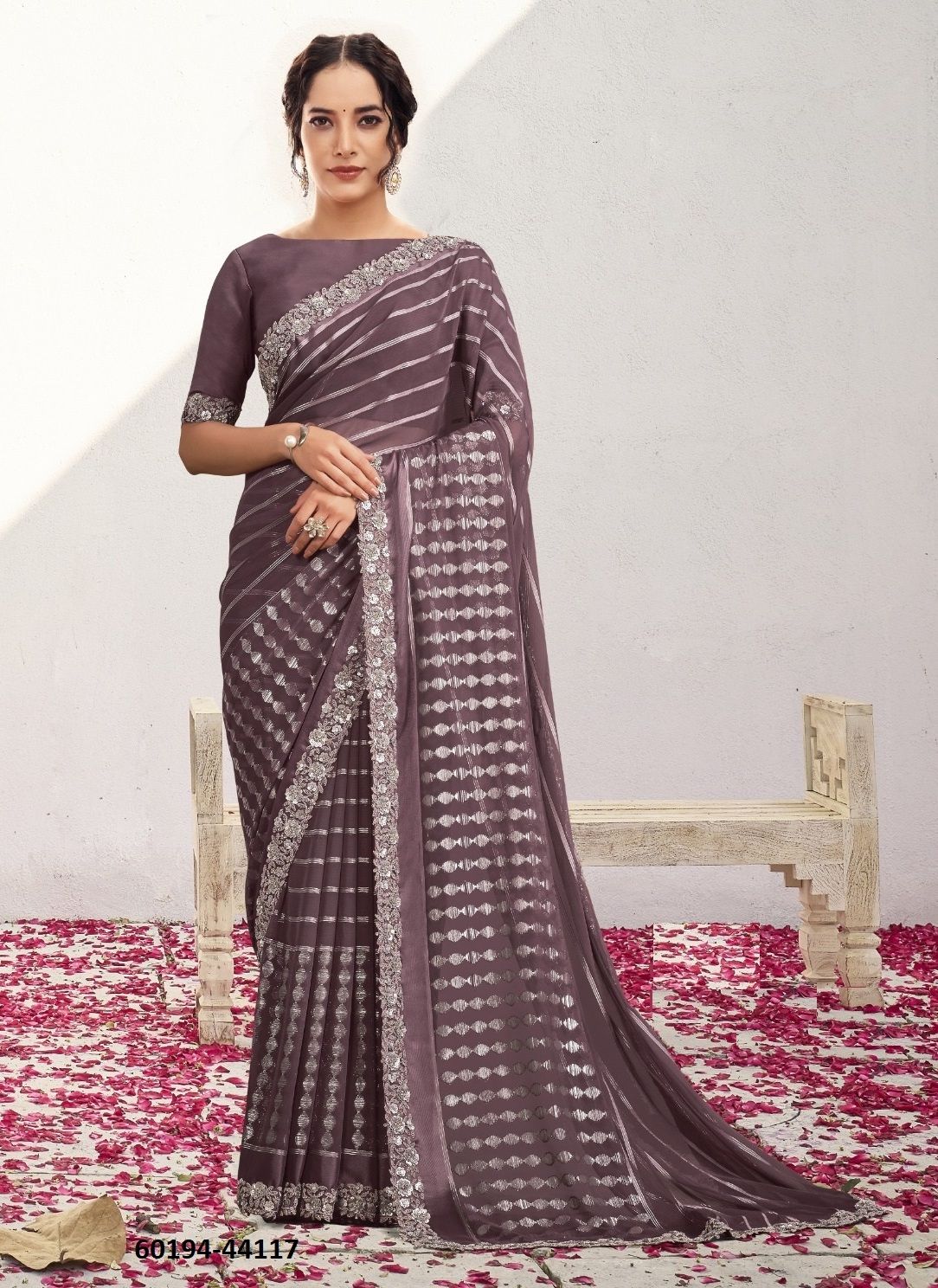 VARYA - Catalog # 60194 (Set of 10 Sarees) by Brand MAHOTSAV VARYA - Catalog # 60194 (Set of 10 Sarees) by Brand MAHOTSAV