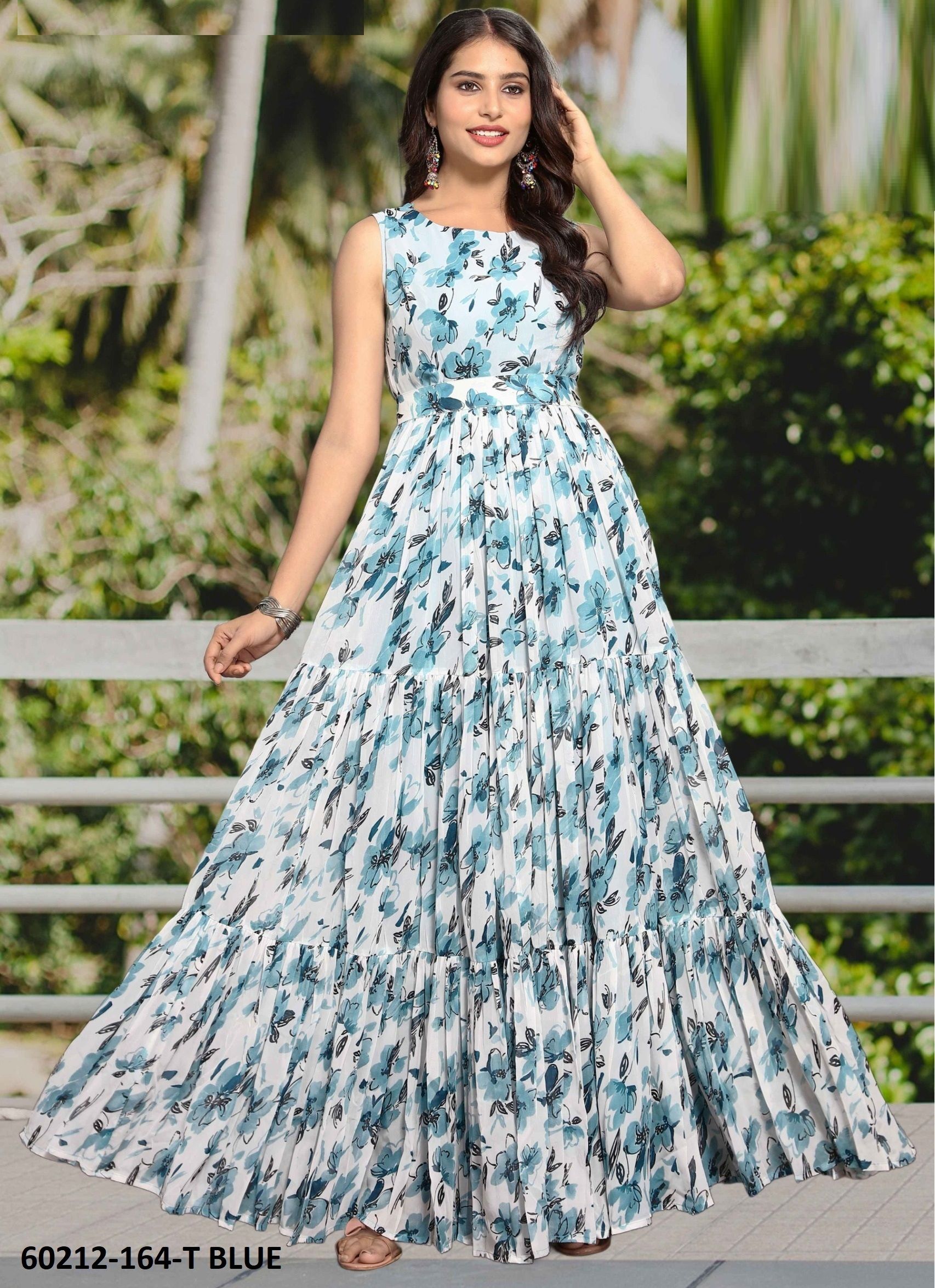 ELEGANCE - Catalog # 60212 (Set of 6 Readymade Women's Kurtis / Tops) by Brand MEHERIYA