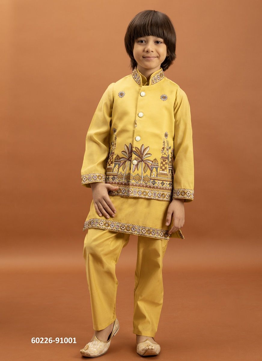 LITTLE COUTURE - Catalog # 60226 (Set of 6 Men's Ethnic Wear) by Brand AABHARAN LITTLE COUTURE - Catalog # 60226 (Set of 6 Men's Ethnic Wear) by Brand AABHARAN