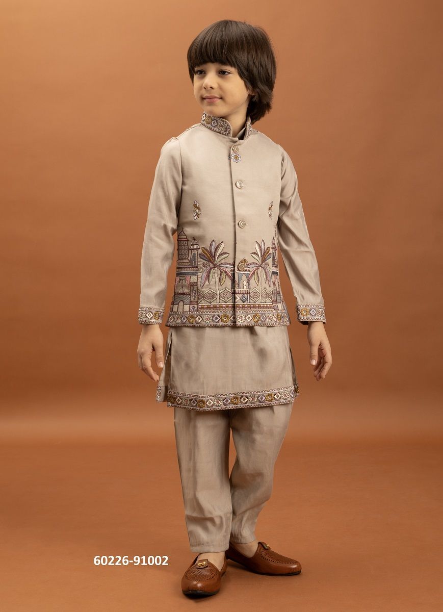 LITTLE COUTURE - Catalog # 60226 (Set of 6 Men's Ethnic Wear) by Brand AABHARAN LITTLE COUTURE - Catalog # 60226 (Set of 6 Men's Ethnic Wear) by Brand AABHARAN