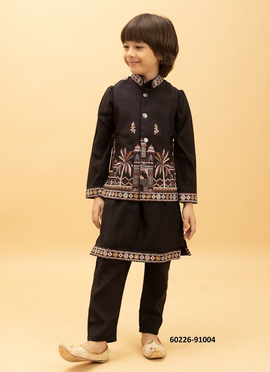LITTLE COUTURE - Catalog # 60226 (Set of 6 Men's Ethnic Wear) by Brand AABHARAN LITTLE COUTURE - Catalog # 60226 (Set of 6 Men's Ethnic Wear) by Brand AABHARAN