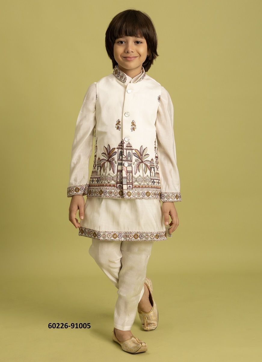 LITTLE COUTURE - Catalog # 60226 (Set of 6 Men's Ethnic Wear) by Brand AABHARAN LITTLE COUTURE - Catalog # 60226 (Set of 6 Men's Ethnic Wear) by Brand AABHARAN