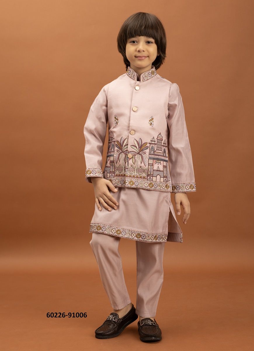 LITTLE COUTURE - Catalog # 60226 (Set of 6 Men's Ethnic Wear) by Brand AABHARAN LITTLE COUTURE - Catalog # 60226 (Set of 6 Men's Ethnic Wear) by Brand AABHARAN