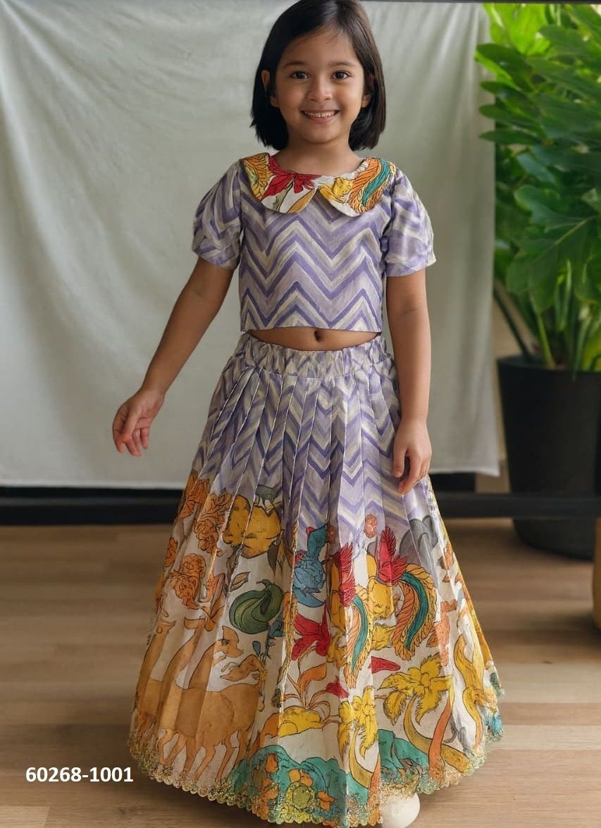 KIDS SERIES ANIMAL PRINT - Catalog # 60268 (Set of 2 Readymade Lehengas) MADE IN INDIA BY AABHARAN KIDS SERIES ANIMAL PRINT - Catalog # 60268 (Set of 2 Readymade Lehengas) MADE IN INDIA BY AABHARAN