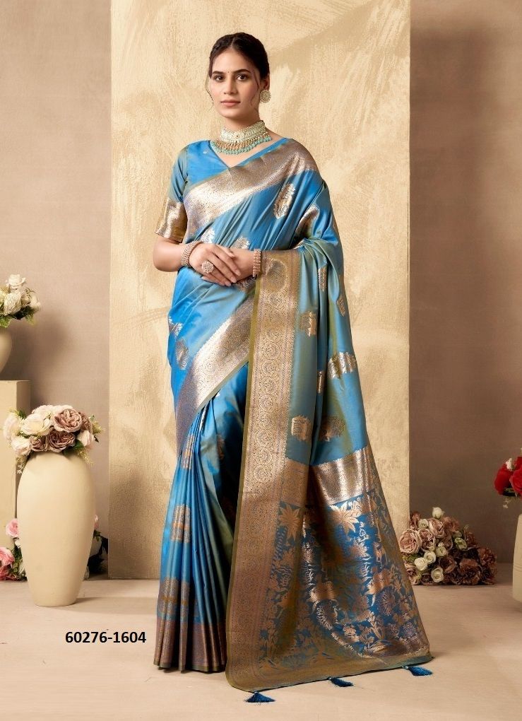 SABYASACHI - Catalog # 60276 (Set of 4 Sarees) MADE IN INDIA BY GOBUNI SABYASACHI - Catalog # 60276 (Set of 4 Sarees) MADE IN INDIA BY GOBUNI