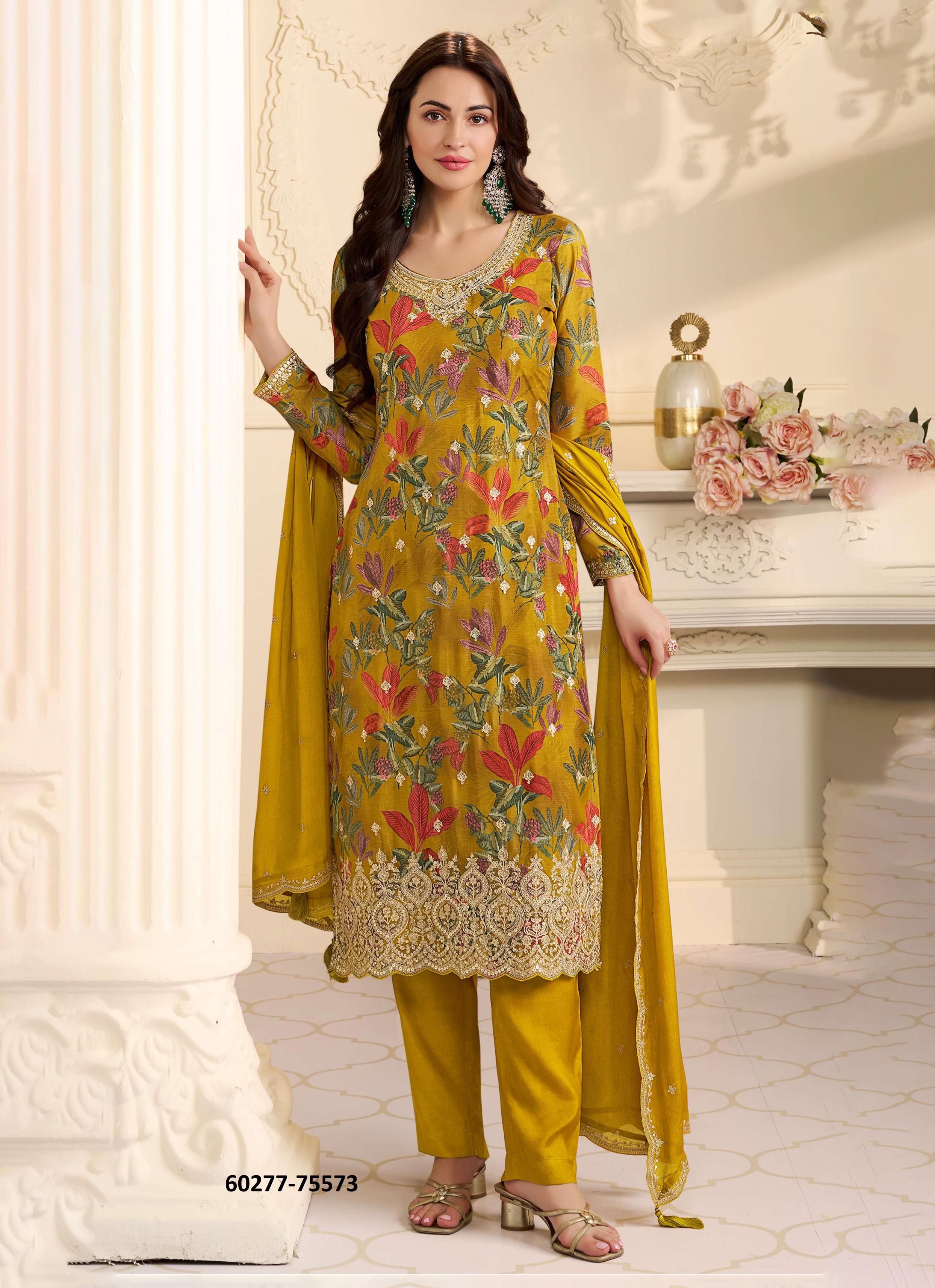 GUN GUN - Catalog # 60277 (Set of 4 Semi-Stitched / Un-Stitched Suits) MADE IN INDIA BY VINAY FASHION LLP GUN GUN - Catalog # 60277 (Set of 4 Semi-Stitched / Un-Stitched Suits) MADE IN INDIA BY VINAY FASHION LLP