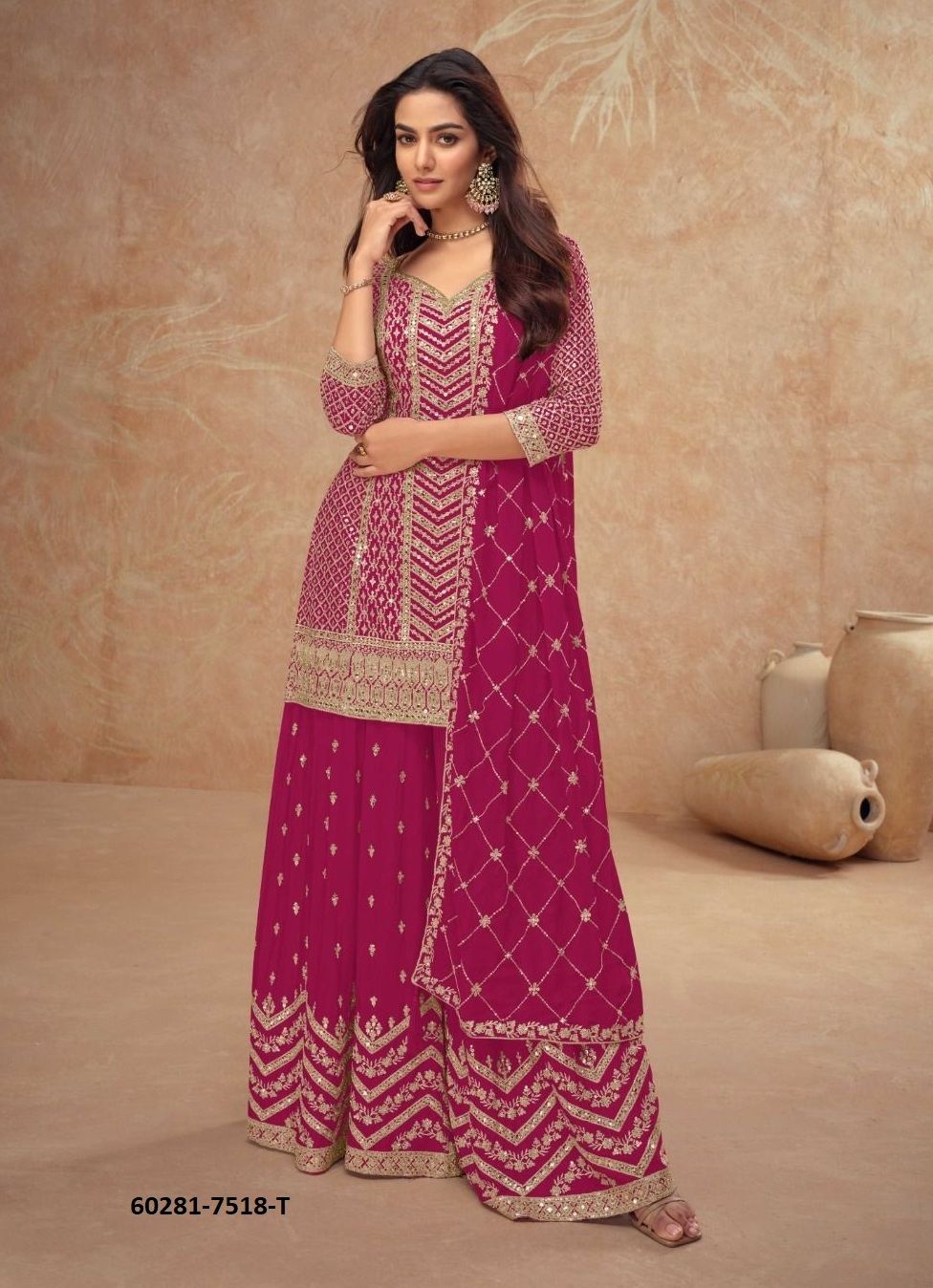 PALAK - Catalog # 60281 (Set of 5 Readymade Salwar Suits) MADE IN INDIA BY GULKAYRA DESIGNER PALAK - Catalog # 60281 (Set of 5 Readymade Salwar Suits) MADE IN INDIA BY GULKAYRA DESIGNER