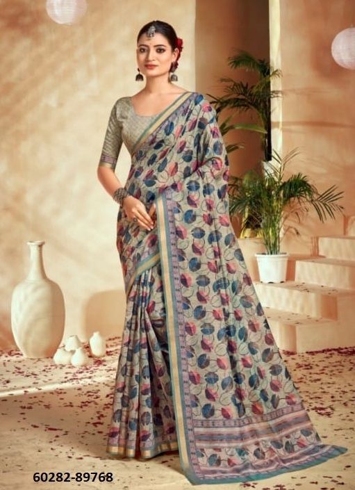 AMRAPALI 3 - Catalog # 60282 (Set of 12 Sarees) MADE IN INDIA BY VIPUL FASHIONS
