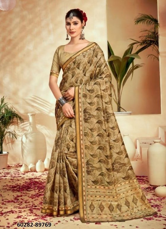 AMRAPALI 3 - Catalog # 60282 (Set of 12 Sarees) MADE IN INDIA BY VIPUL FASHIONS