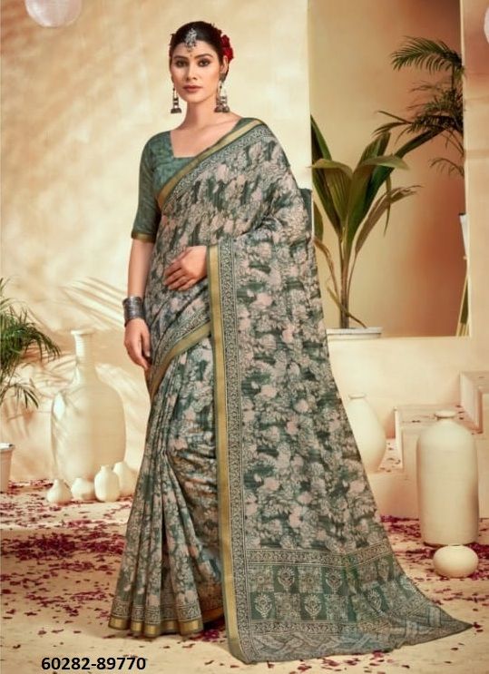 AMRAPALI 3 - Catalog # 60282 (Set of 12 Sarees) MADE IN INDIA BY VIPUL FASHIONS
