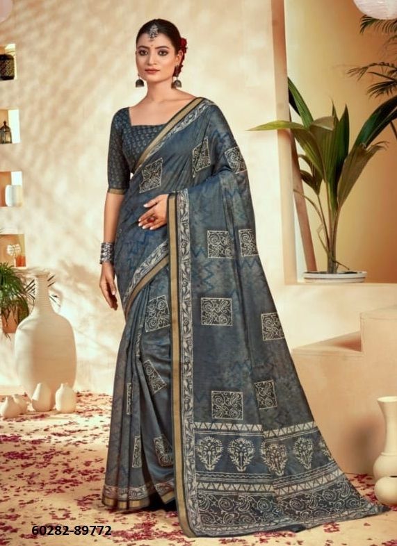 AMRAPALI 3 - Catalog # 60282 (Set of 12 Sarees) MADE IN INDIA BY VIPUL FASHIONS