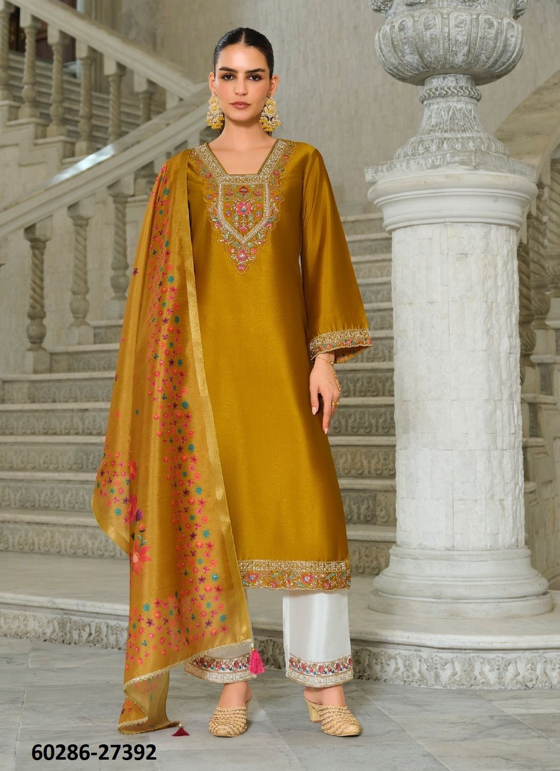MONICA - Catalog # 60286 (Set of 4 Readymade Salwar Suits) MADE IN INDIA BY LILY & LALI