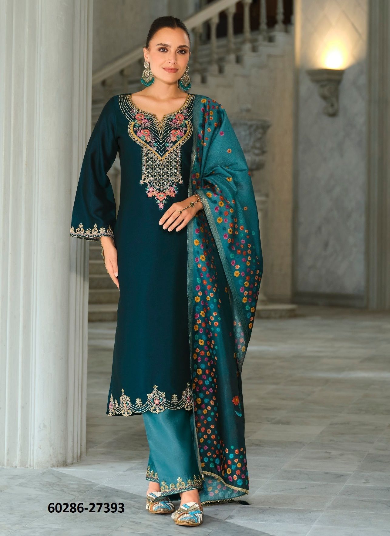 MONICA - Catalog # 60286 (Set of 4 Readymade Salwar Suits) MADE IN INDIA BY LILY & LALI