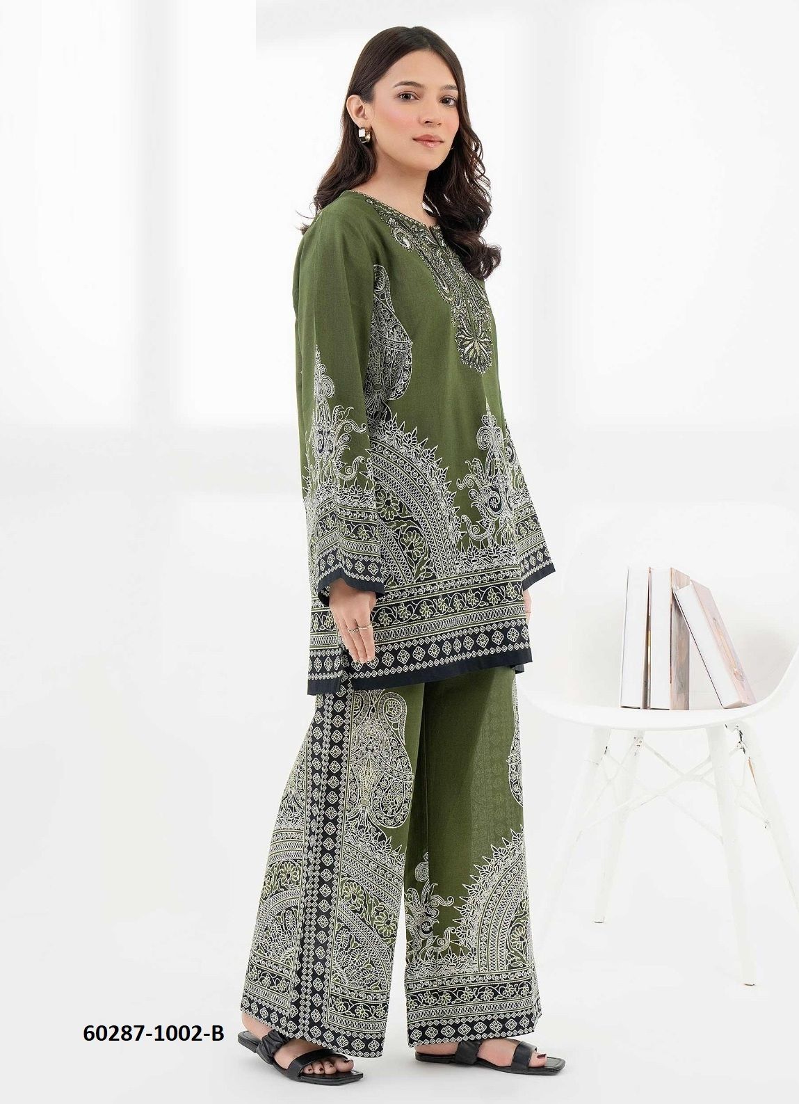 IMPORTED SATIN CO-ORD SETS - Catalog # 60287 (Set of 3 Tops With Bottoms) MADE IN INDIA BY SERENGETI