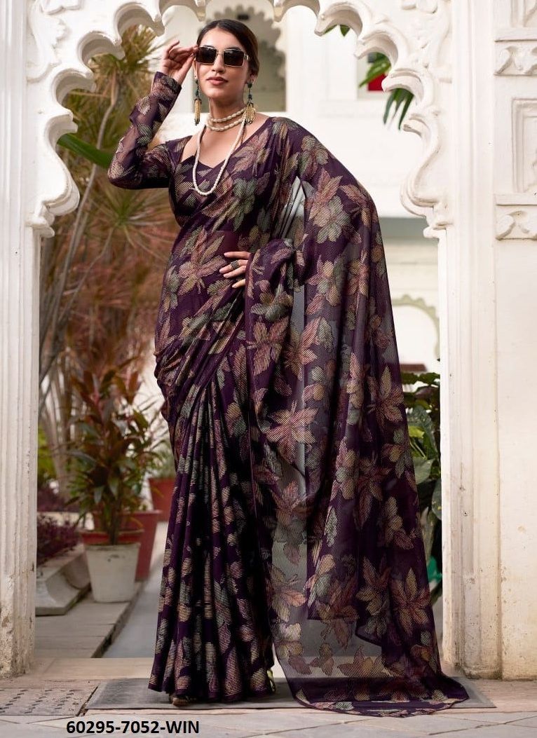 ALARA - Catalog # 60295 (Set of 4 Sarees) MADE IN INDIA BY AABHARAN ALARA - Catalog # 60295 (Set of 4 Sarees) MADE IN INDIA BY AABHARAN