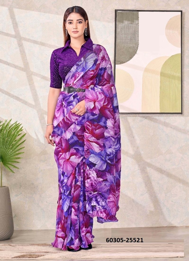 SHYLAA - Catalog # 60305 (Set of 9 Sarees) MADE IN INDIA BY MAHOTSAV