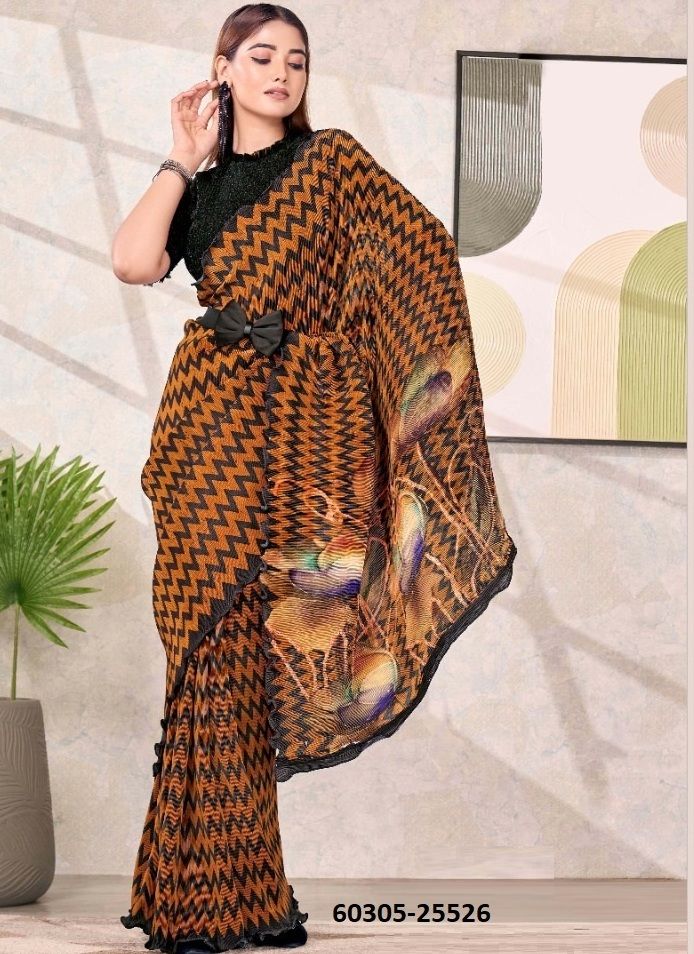 SHYLAA - Catalog # 60305 (Set of 9 Sarees) MADE IN INDIA BY MAHOTSAV