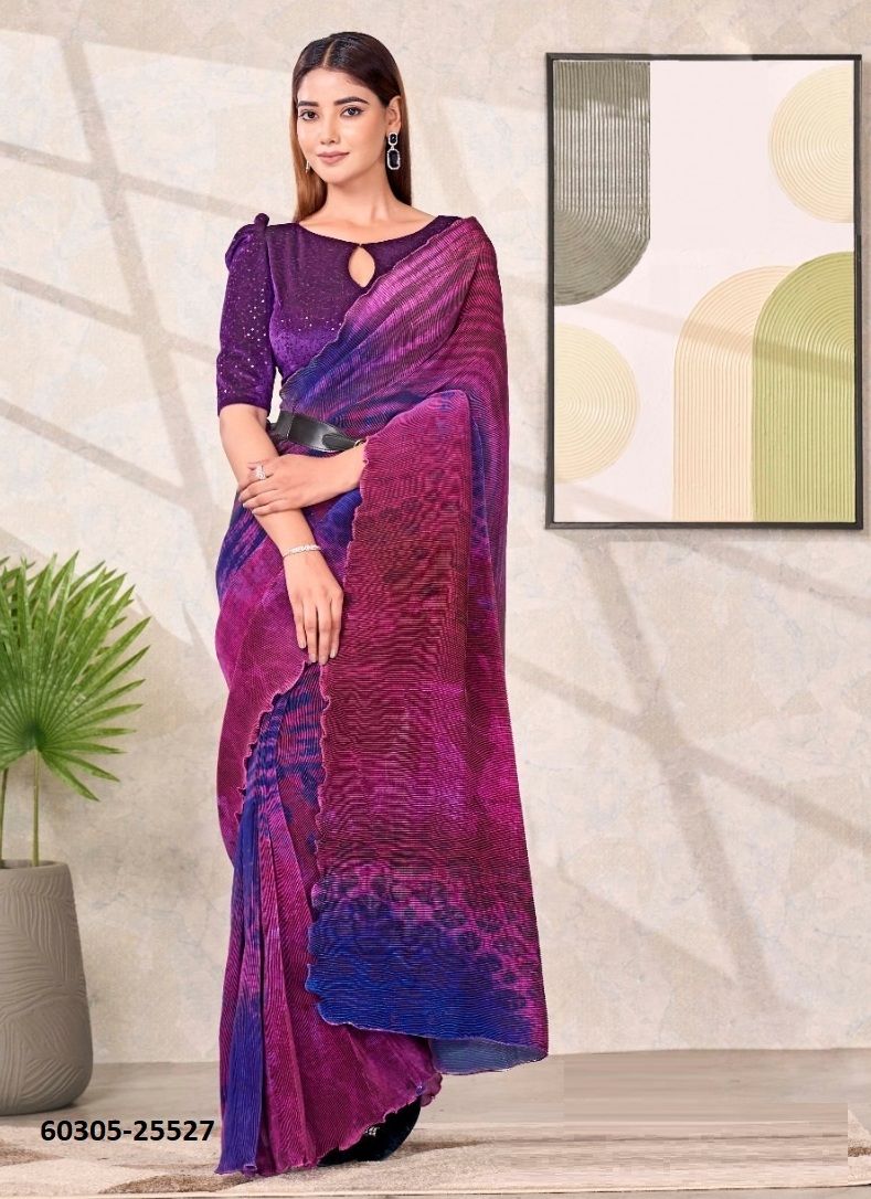 SHYLAA - Catalog # 60305 (Set of 9 Sarees) MADE IN INDIA BY MAHOTSAV