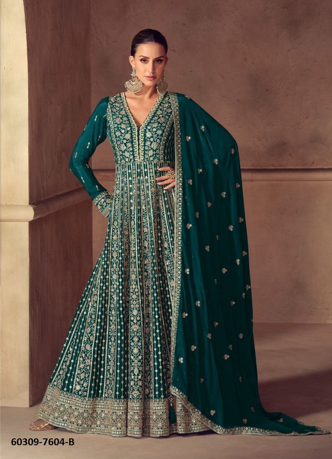 HAZAEL - Catalog # 60309 (Set of 3 Readymade Gowns) MADE IN INDIA BY GULKAYRA DESIGNER HAZAEL - Catalog # 60309 (Set of 3 Readymade Gowns) MADE IN INDIA BY GULKAYRA DESIGNER