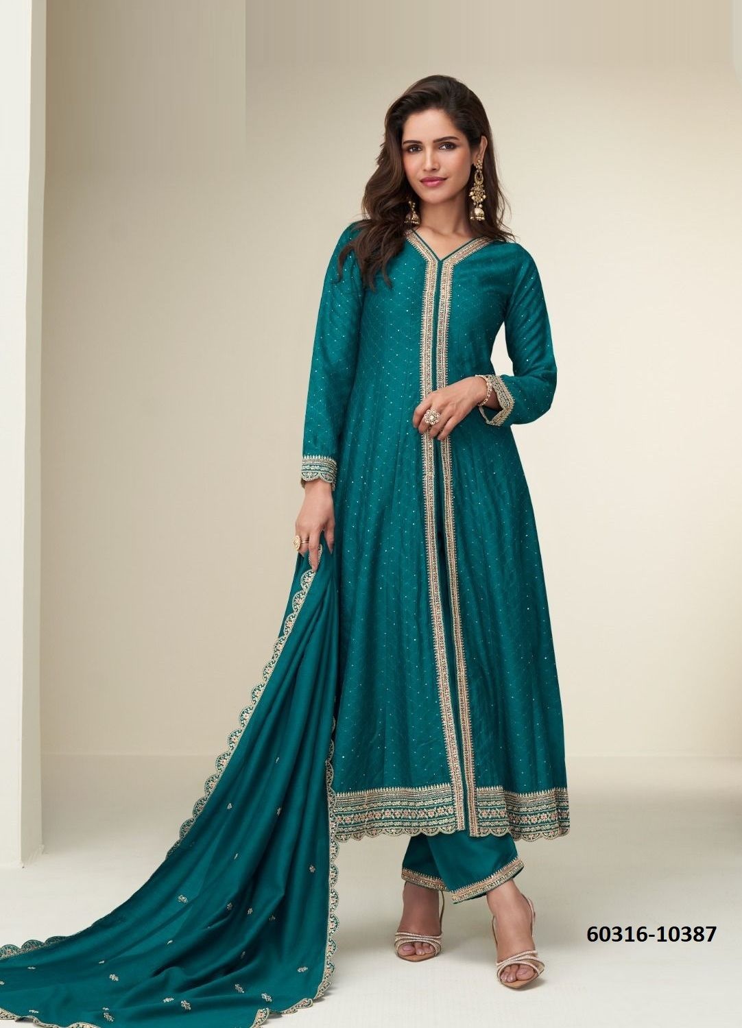CHARVI - Catalog # 60316 (Set of 5 Readymade Salwar Suits) MADE IN INDIA BY AASHIRWAD CHARVI - Catalog # 60316 (Set of 5 Readymade Salwar Suits) MADE IN INDIA BY AASHIRWAD