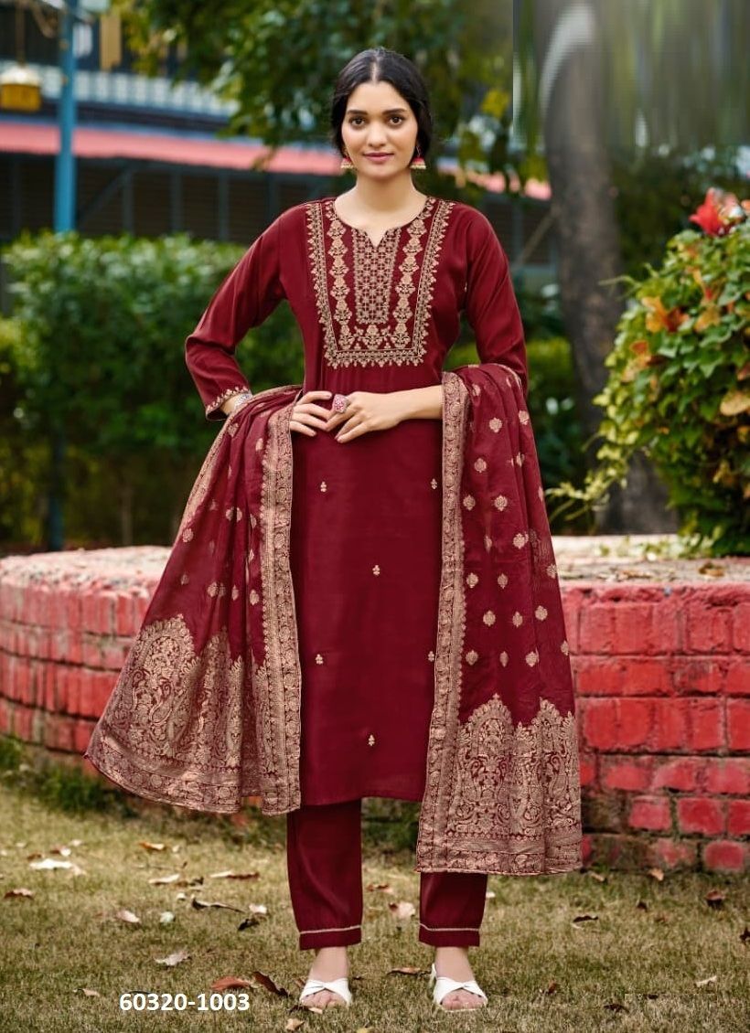 MONALISA 6 - Catalog # 60320 (Set of 4 Readymade Salwar Suits) MADE IN INDIA BY OSSM MONALISA 6 - Catalog # 60320 (Set of 4 Readymade Salwar Suits) MADE IN INDIA BY OSSM