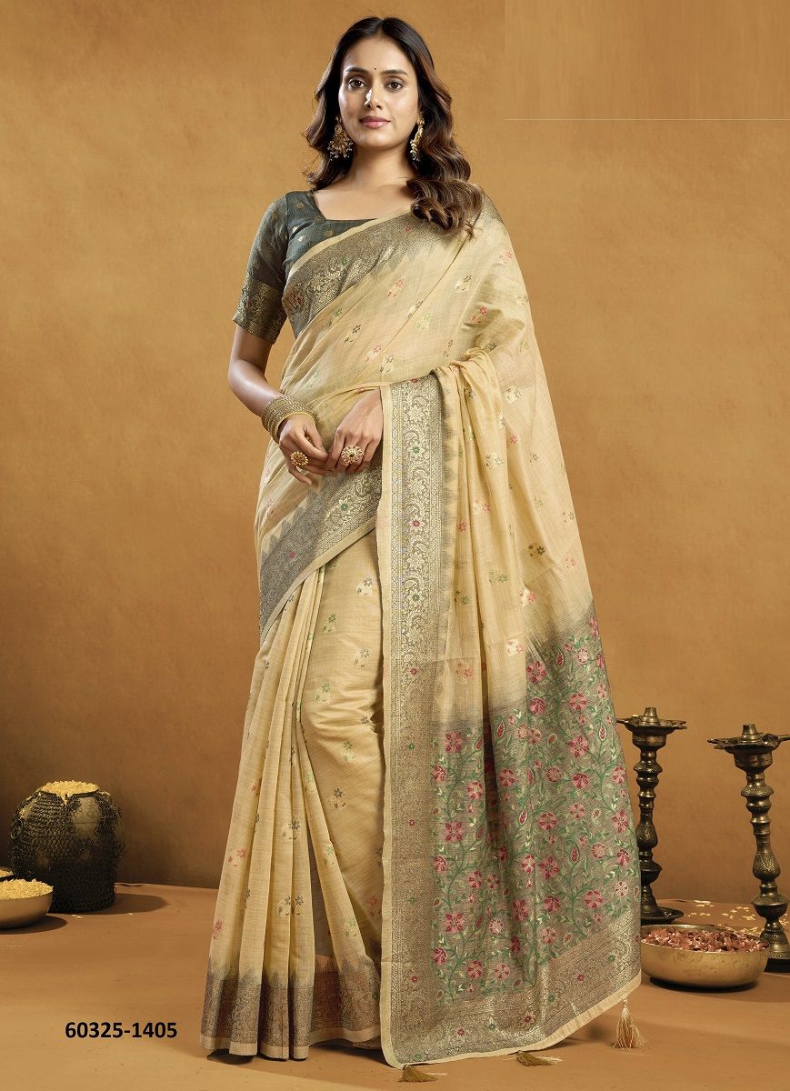 SINDOOR - Catalog # 60325 (Set of 5 Sarees) MADE IN INDIA BY GOBUNI