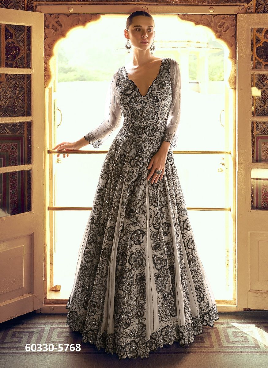 KARISHMA - Catalog # 60330 (Set of 3 Readymade Gowns) MADE IN INDIA BY SAYURI DESIGNER KARISHMA - Catalog # 60330 (Set of 3 Readymade Gowns) MADE IN INDIA BY SAYURI DESIGNER