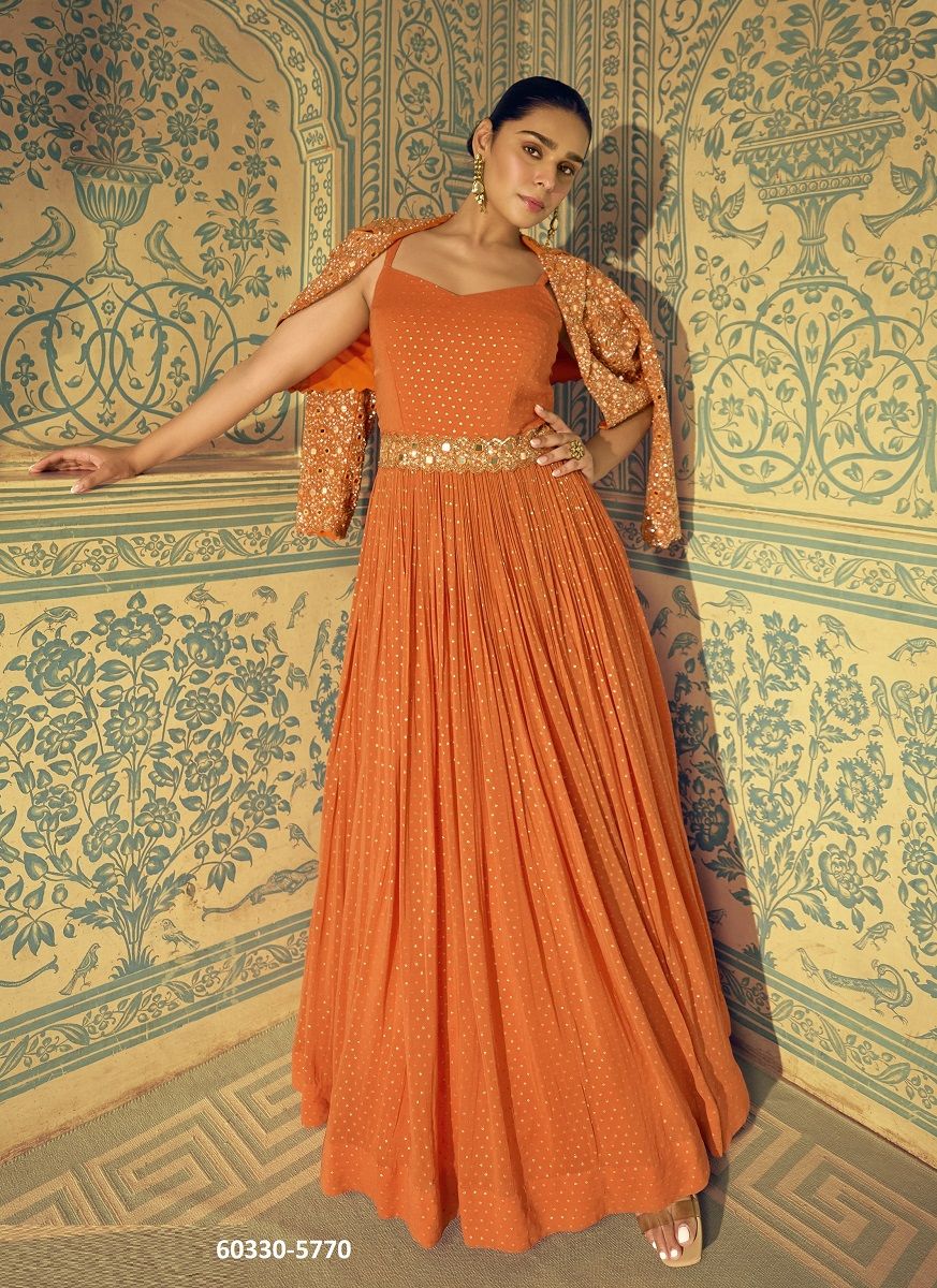 KARISHMA - Catalog # 60330 (Set of 3 Readymade Gowns) MADE IN INDIA BY SAYURI DESIGNER KARISHMA - Catalog # 60330 (Set of 3 Readymade Gowns) MADE IN INDIA BY SAYURI DESIGNER