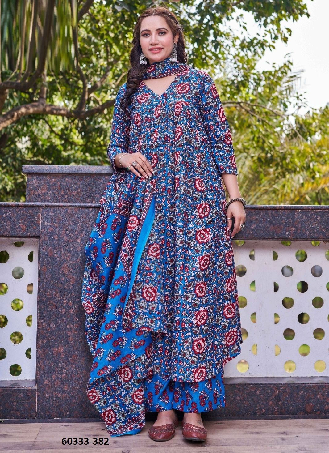 KSHIRABDIJA - Catalog # 60333 (Set of 3 Readymade Salwar Suits) MADE IN INDIA BY AABHARAN
