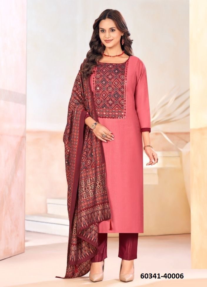 AJJRAK GOLD 2 - Catalog # 60341 (Set of 12 Readymade Salwar Suits) MADE IN INDIA BY JAGRAASA AJJRAK GOLD 2 - Catalog # 60341 (Set of 12 Readymade Salwar Suits) MADE IN INDIA BY JAGRAASA