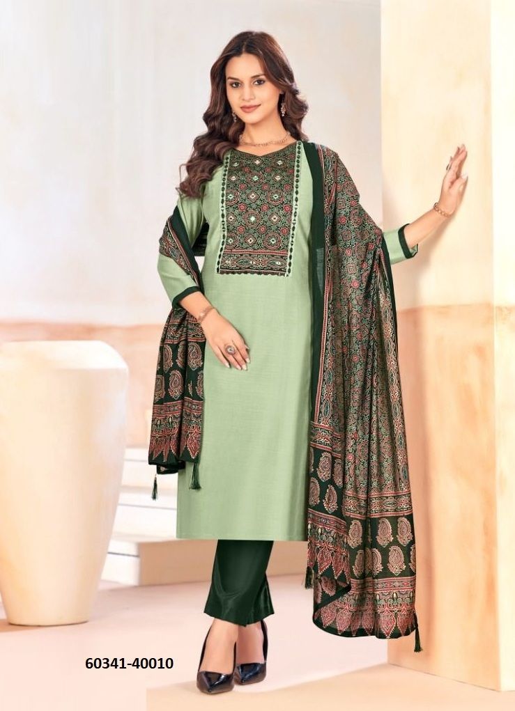 AJJRAK GOLD 2 - Catalog # 60341 (Set of 12 Readymade Salwar Suits) MADE IN INDIA BY JAGRAASA AJJRAK GOLD 2 - Catalog # 60341 (Set of 12 Readymade Salwar Suits) MADE IN INDIA BY JAGRAASA