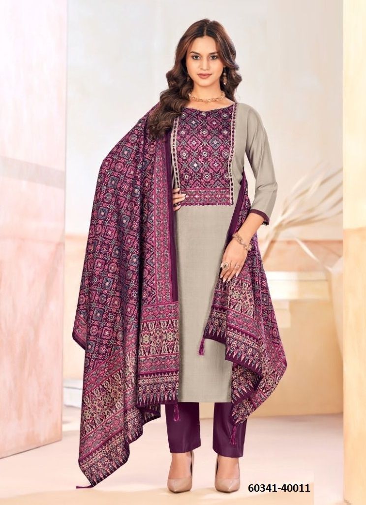 AJJRAK GOLD 2 - Catalog # 60341 (Set of 12 Readymade Salwar Suits) MADE IN INDIA BY JAGRAASA AJJRAK GOLD 2 - Catalog # 60341 (Set of 12 Readymade Salwar Suits) MADE IN INDIA BY JAGRAASA