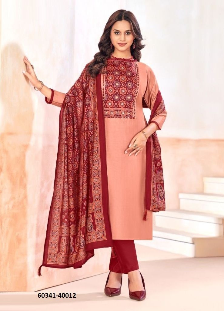 AJJRAK GOLD 2 - Catalog # 60341 (Set of 12 Readymade Salwar Suits) MADE IN INDIA BY JAGRAASA AJJRAK GOLD 2 - Catalog # 60341 (Set of 12 Readymade Salwar Suits) MADE IN INDIA BY JAGRAASA