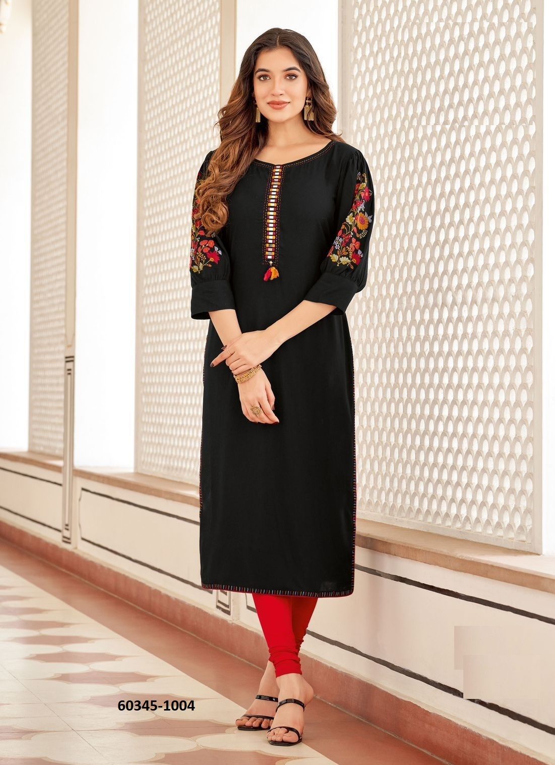 KAAMIYA - Catalog # 60345 (Set of 6 Readymade Women's Kurtis / Tops) MADE IN INDIA BY MITTOO KAAMIYA - Catalog # 60345 (Set of 6 Readymade Women's Kurtis / Tops) MADE IN INDIA BY MITTOO