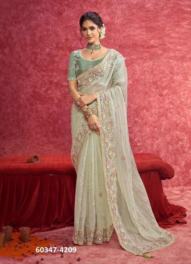 AMBIKA - Catalog # 60347 (Set of 9 Sarees) MADE IN INDIA BY SULAKSHMI SAREES AMBIKA - Catalog # 60347 (Set of 9 Sarees) MADE IN INDIA BY SULAKSHMI SAREES